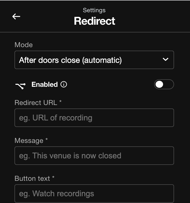 venue_redirect_settings_panel.png